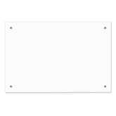 120*180cm Magnetic Glass Whiteboard Wall Mounted Frameless for Office School Home